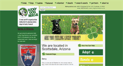 Desktop Screenshot of luckydogrescue.org